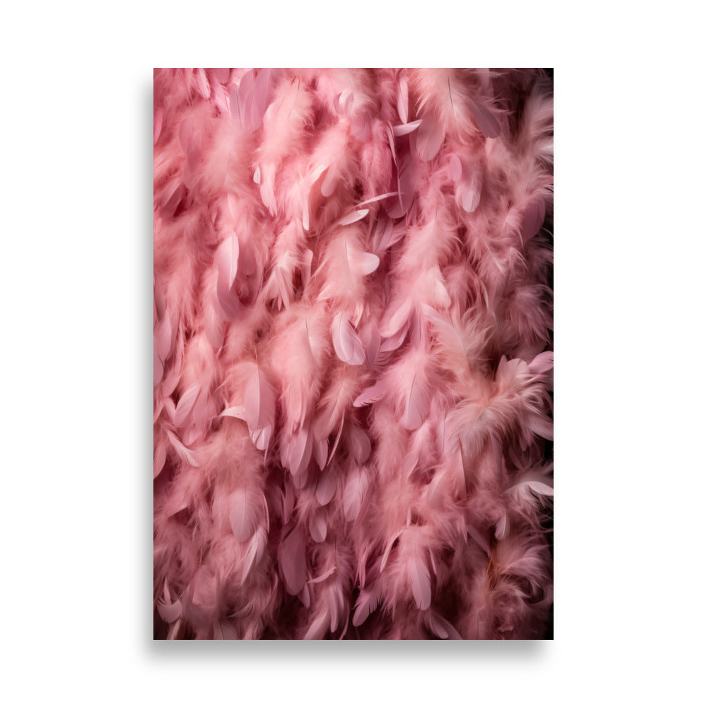 Pink Feathers - AFFICHES & MOI