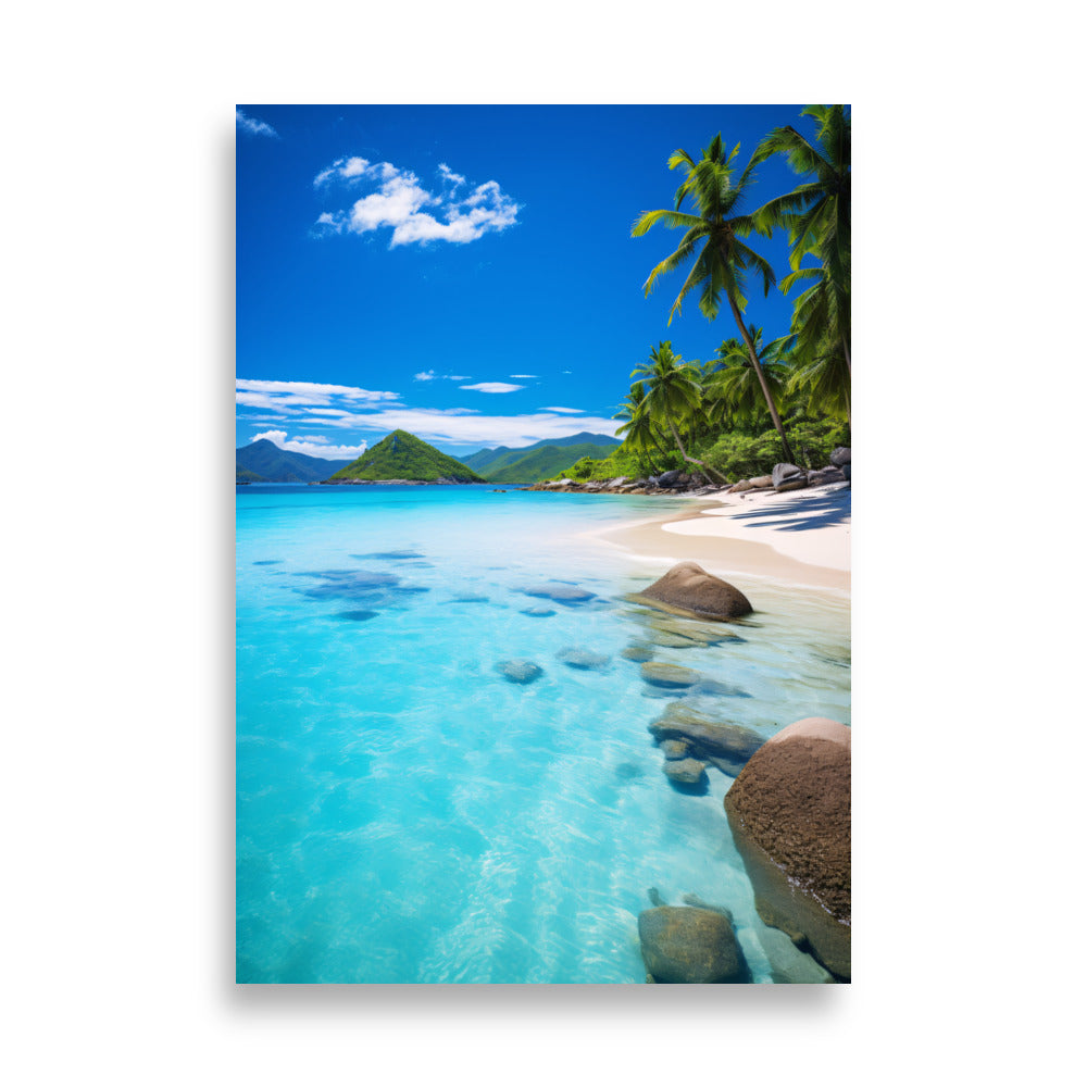 Beach paradise No1 - AFFICHES & MOI