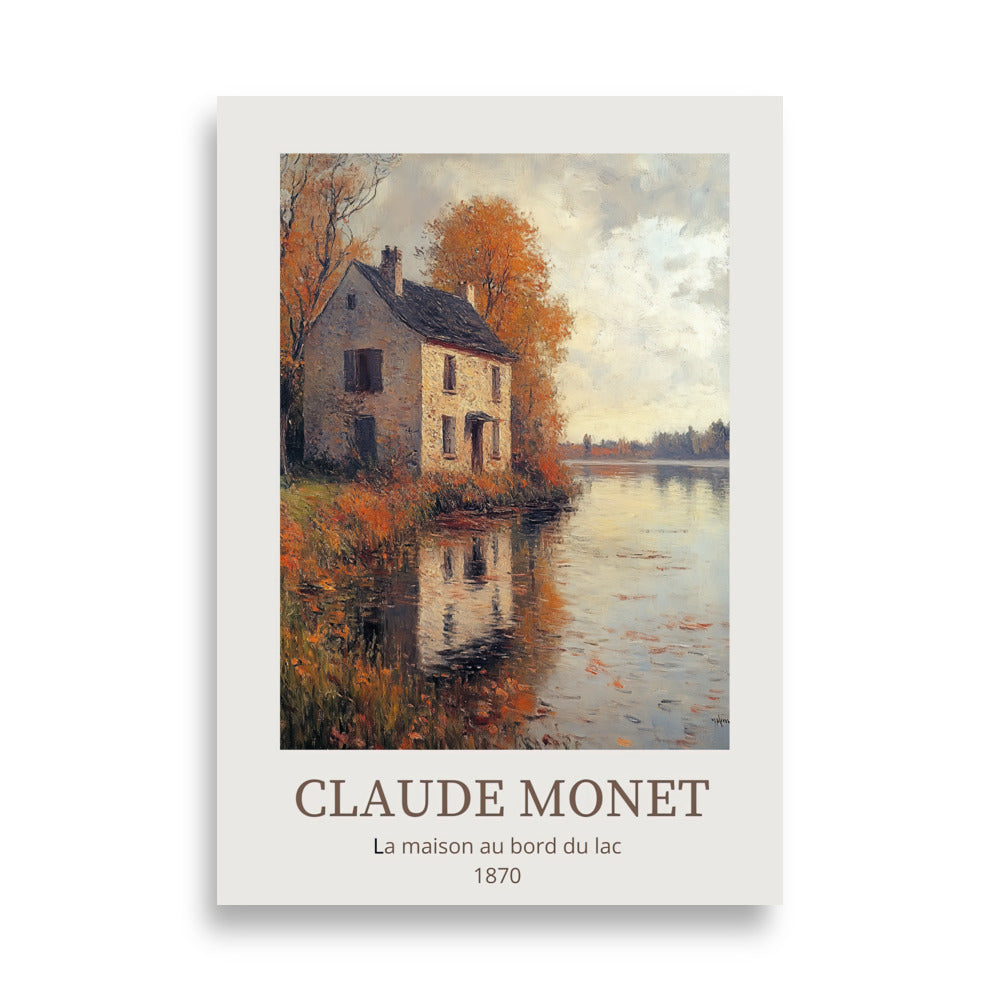 Monet - House on the Lake