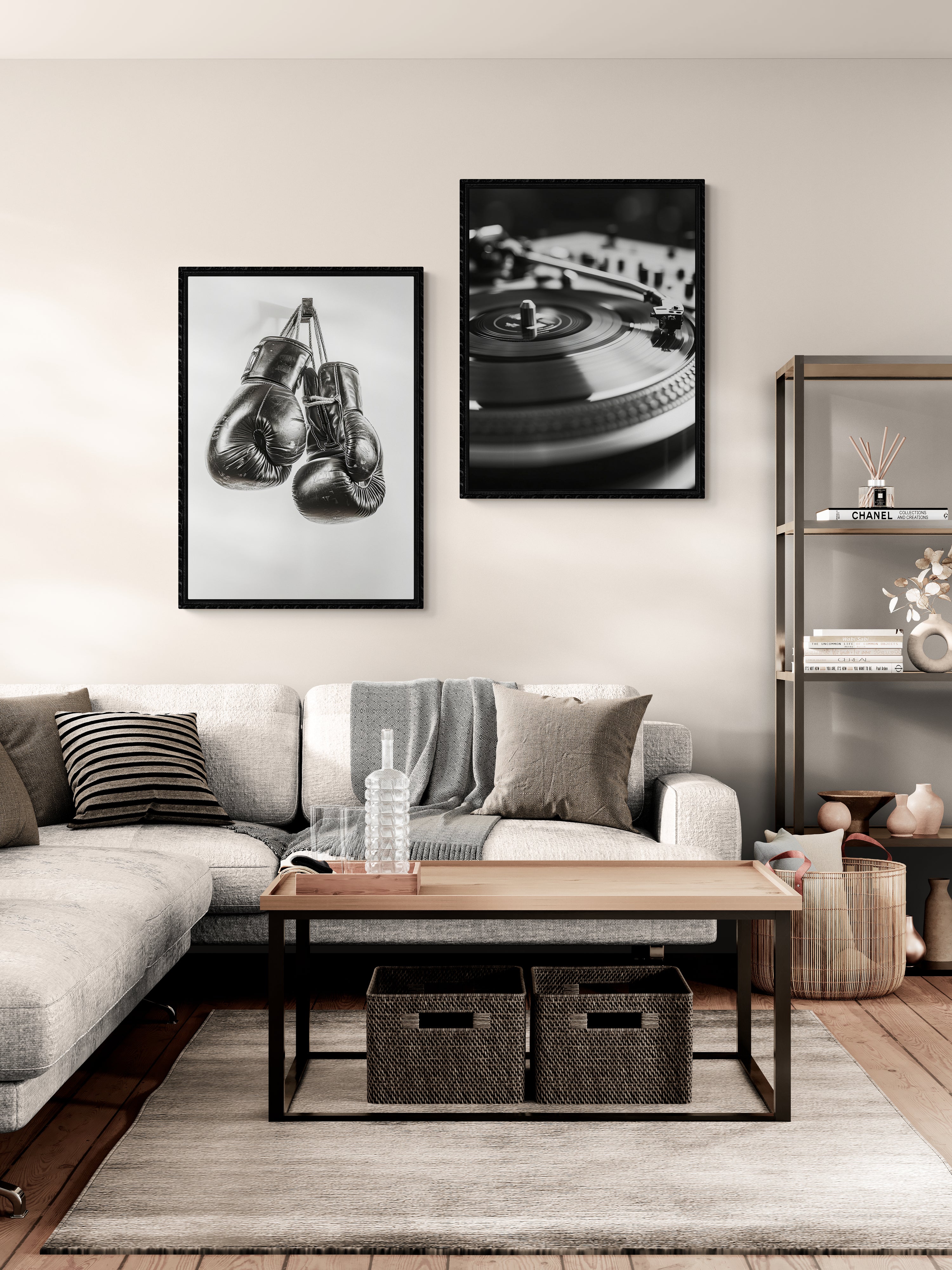 Boxing Gloves - AFFICHES & MOI 