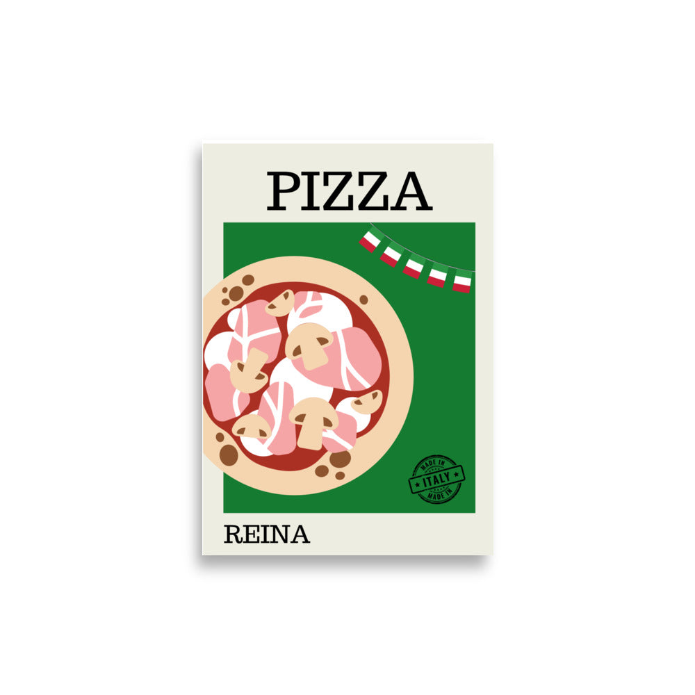 Pizza Reina - AFFICHES & MOI 