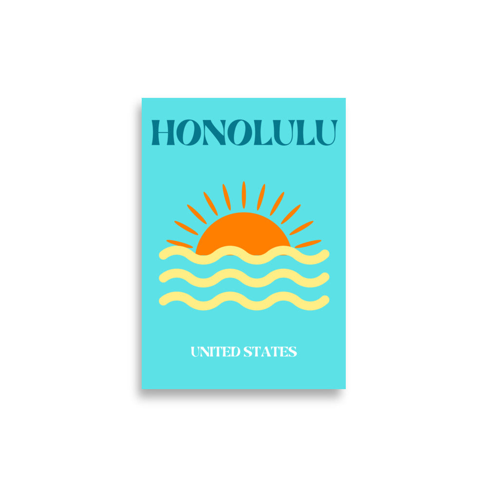 Graphic Honolulu - AFFICHES & MOI 