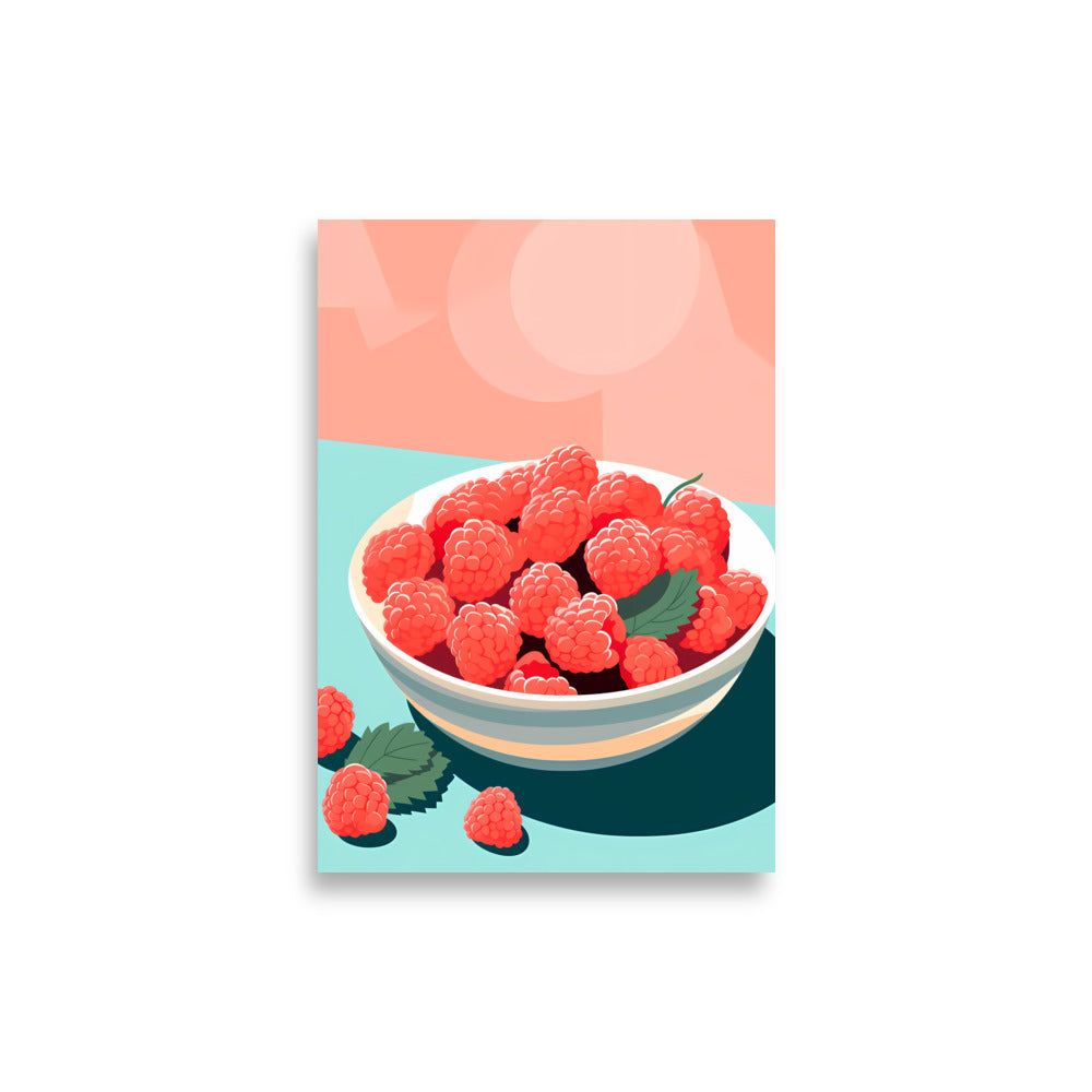 Rapsberries - AFFICHES & MOI 