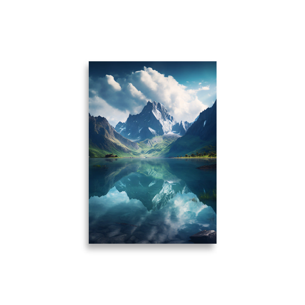 Mountains Reflects - AFFICHES & MOI 