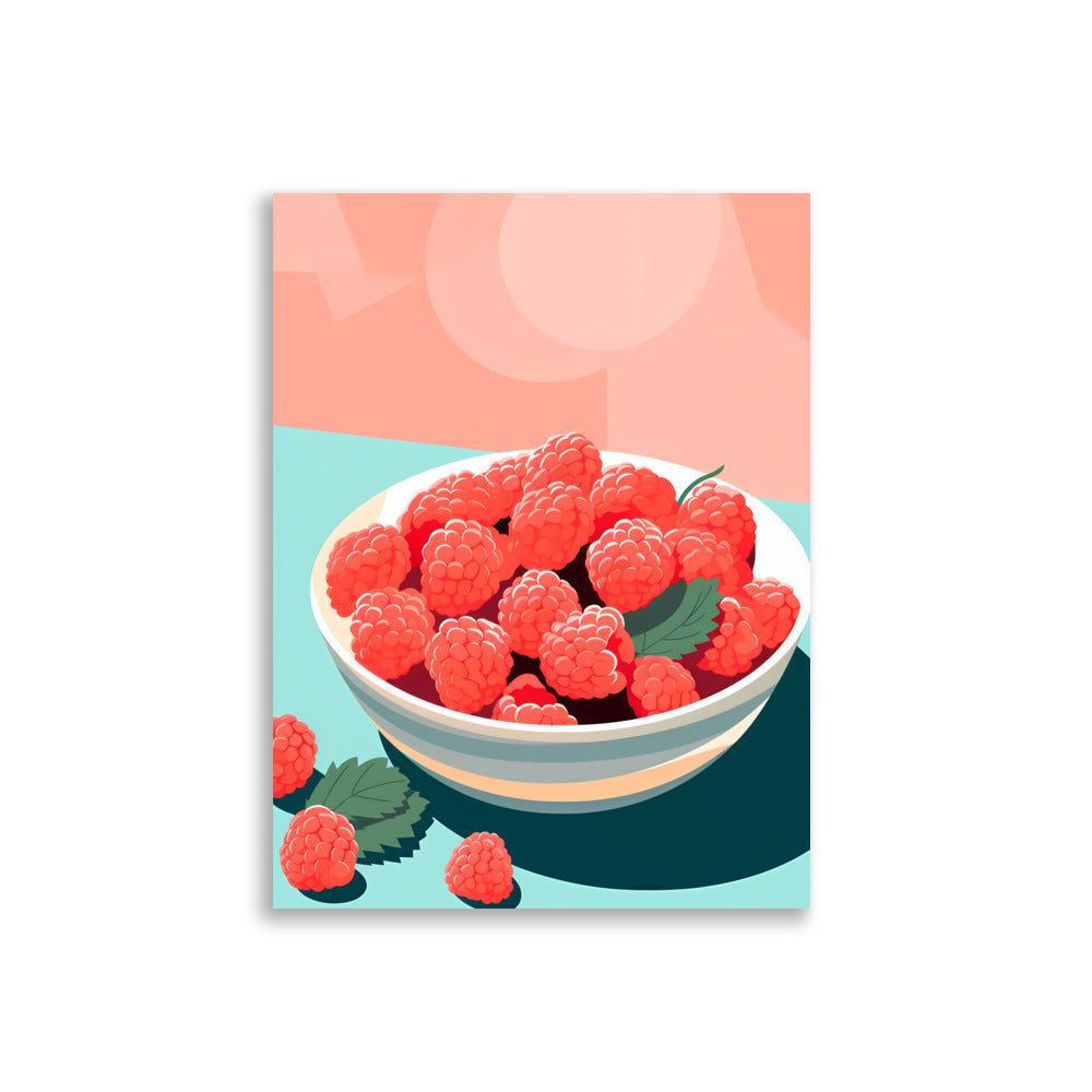 Rapsberries - AFFICHES & MOI 