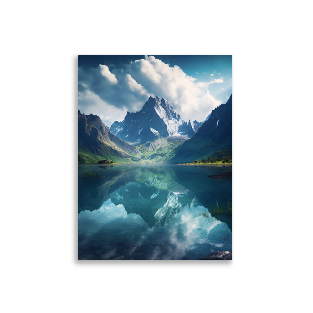 Mountains Reflects - AFFICHES & MOI 