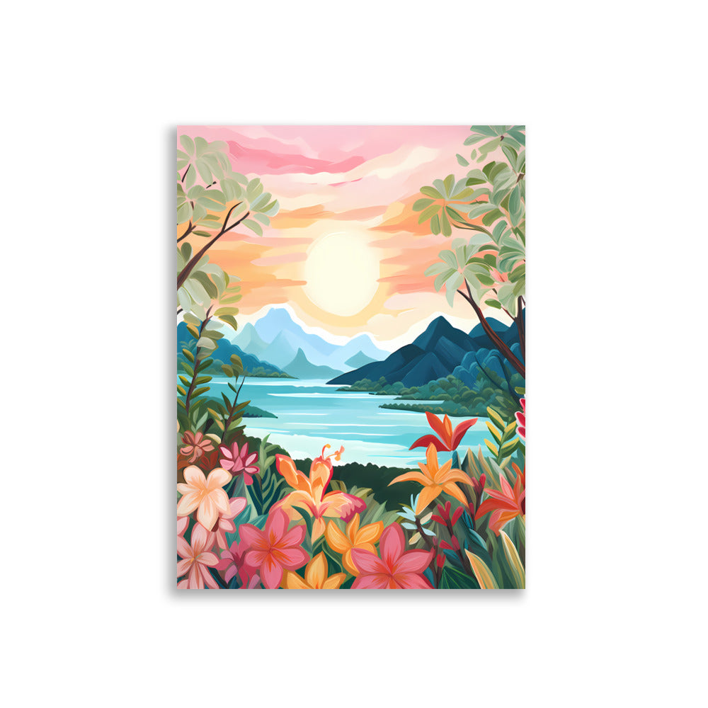 Flowers Island No2 - AFFICHES & MOI 
