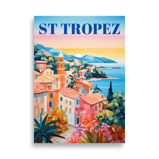 St.Tropez - AFFICHES & MOI 