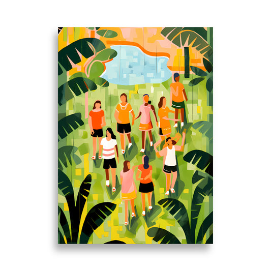 Jungle Walk - AFFICHES & MOI 