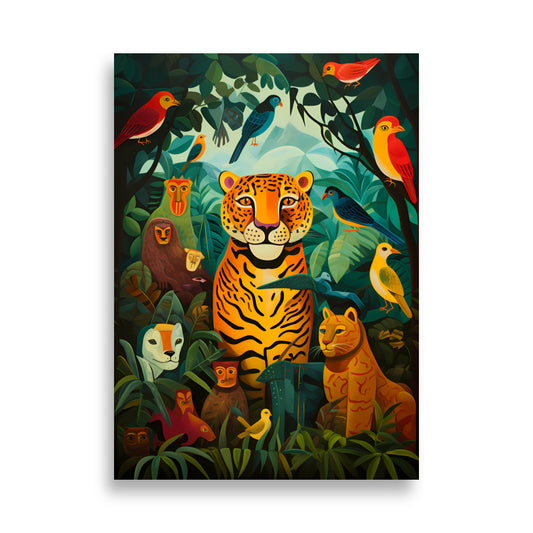 Jungle Animals - AFFICHES & MOI 