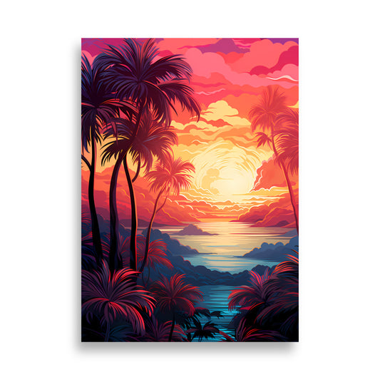 Tropical Vibes No2 - AFFICHES & MOI 