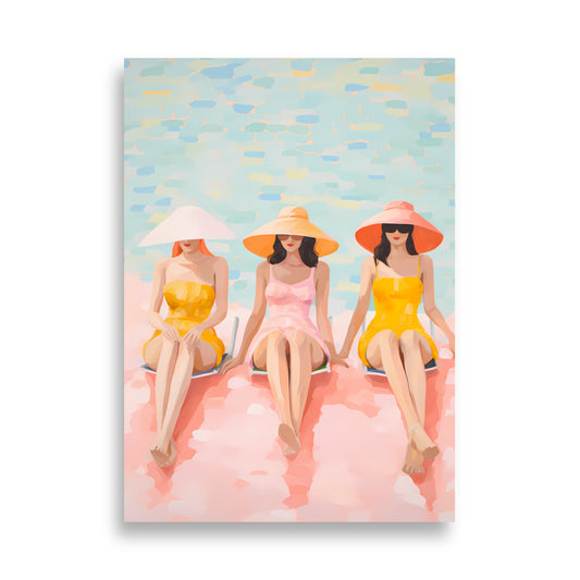 Summer Ladies - AFFICHES & MOI 