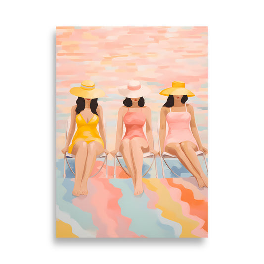 Summer Ladies No2 - AFFICHES & MOI 