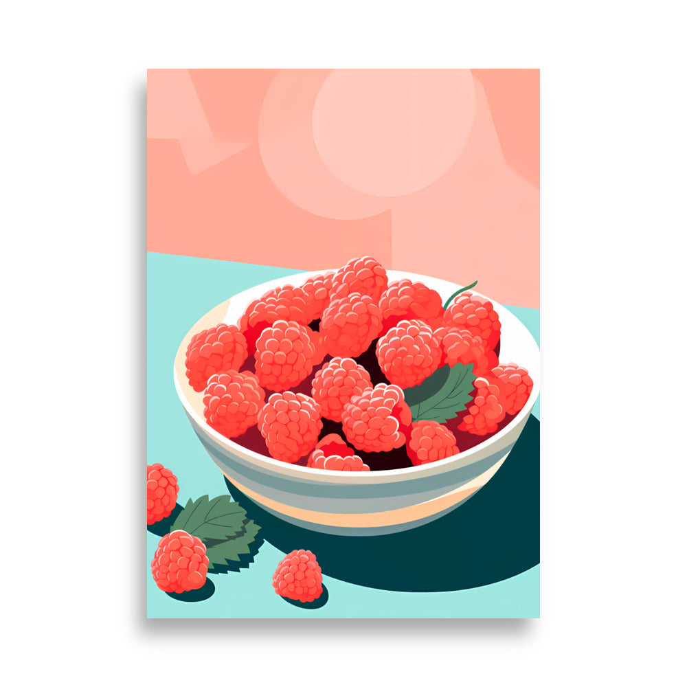 Rapsberries - AFFICHES & MOI 