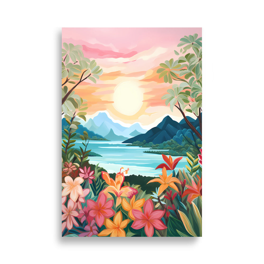 Flowers Island No2 - AFFICHES & MOI 