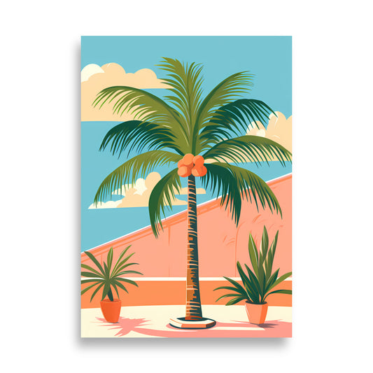 Palm Tree - AFFICHES & MOI 