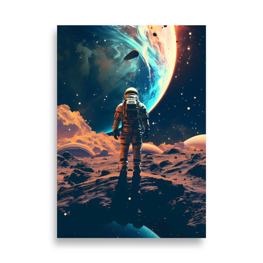 Astronaut No3 - AFFICHES & MOI 