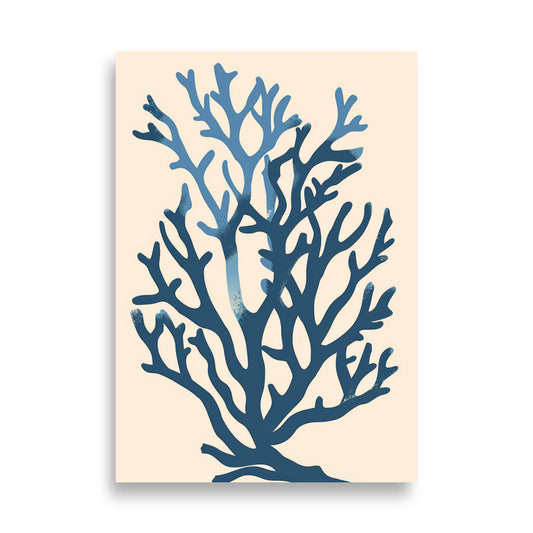 Blue Coral - AFFICHES & MOI 