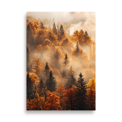 Autumn Pines - AFFICHES & MOI 